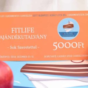 fitlife ajándékutalvány 5.000 Ft