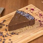 fitlife cukormentes vegán karobos levendula torta