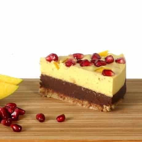 fitlife cukormentes vegán mangós csokitorta