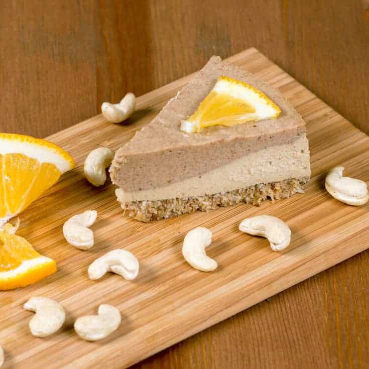 fitlife cukormentes vegán narancsos kesudió torta